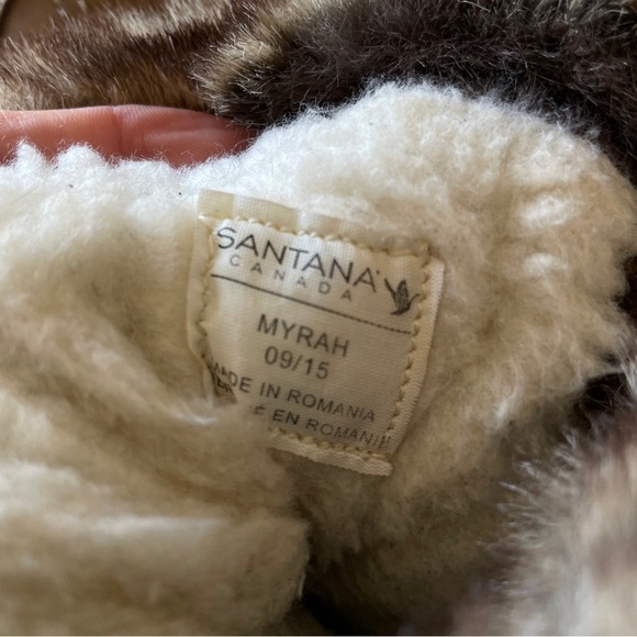 🌵 Bundle Sale 2/$20 Santana Canada Faux Fur Boots, Size 37 or US 6 - Picture 13 of 16